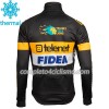 Completo Maglia ML + Pantaloncino con bretelle ML 2017 Telenet Fidea Lions N001 Winter Invernale